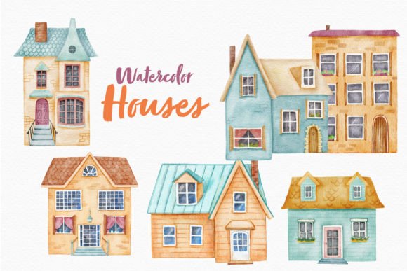 Cute House Watercolor Clipart: An Embroidery Review