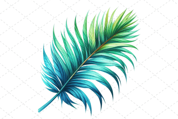 Tropical Palm Leaf Bliss Watercolor Illustrations Review